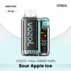 VOZOL Vista 20000 Puffs Sour Apple Ice Available Now in UAE