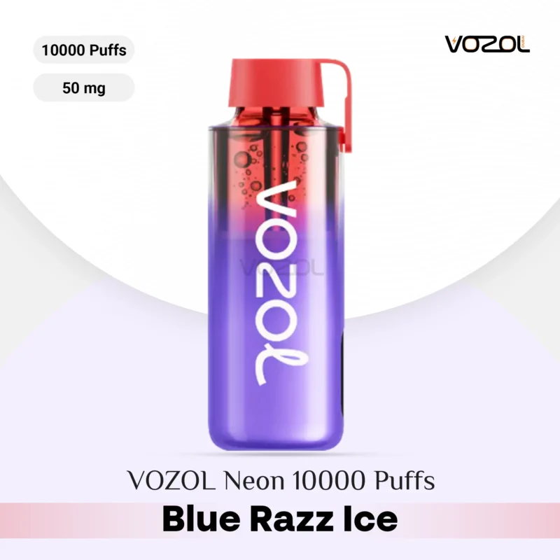 VOZOL NEON 10000 Puffs Blue Raz Ice