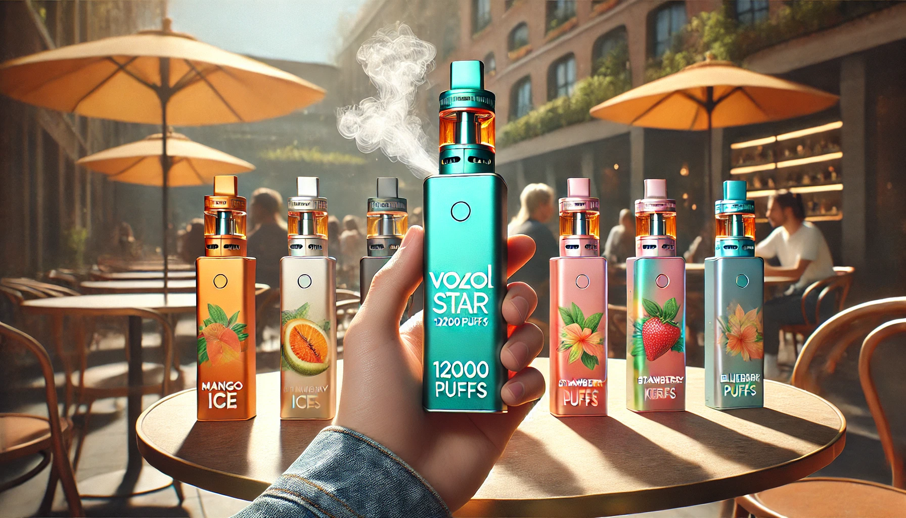 vozol star review Review of the electronic cigarette VOZOL STAR 12000: reviews,  characteristics main image 1