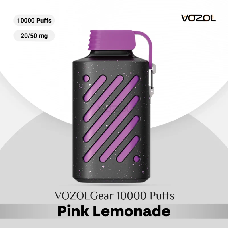 Vozol Gear 10000 Puffs Pink Lemonade Disposable Vape Now in Dubai