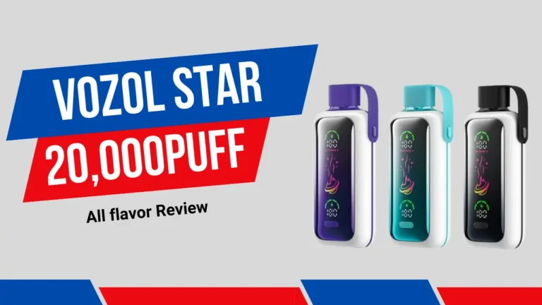 VOZOL Star 20000 Review: Battery, Puffs & Best Flavours