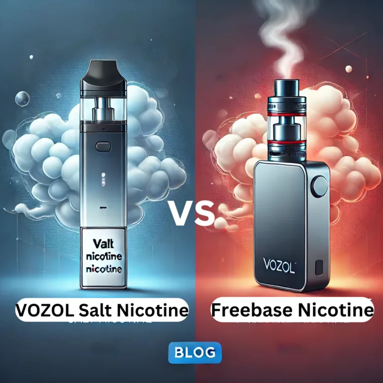 VOZOL Salt Nicotine vs Freebase Nicotine: Which is Better for You?