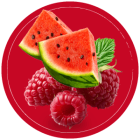 Raspberry Watermelon flavour