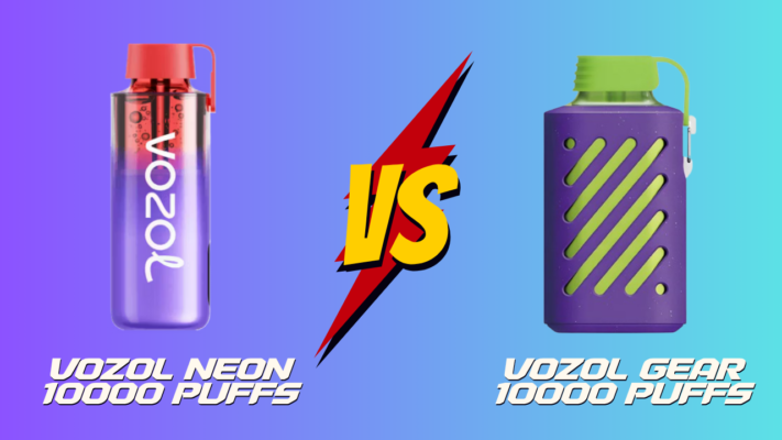 VOZOL Neon 10000 Puffs vs. VOZOL Gear 10000
