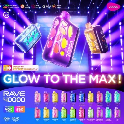 VOZOL Rave 40000 Puffs Disposable Vape
