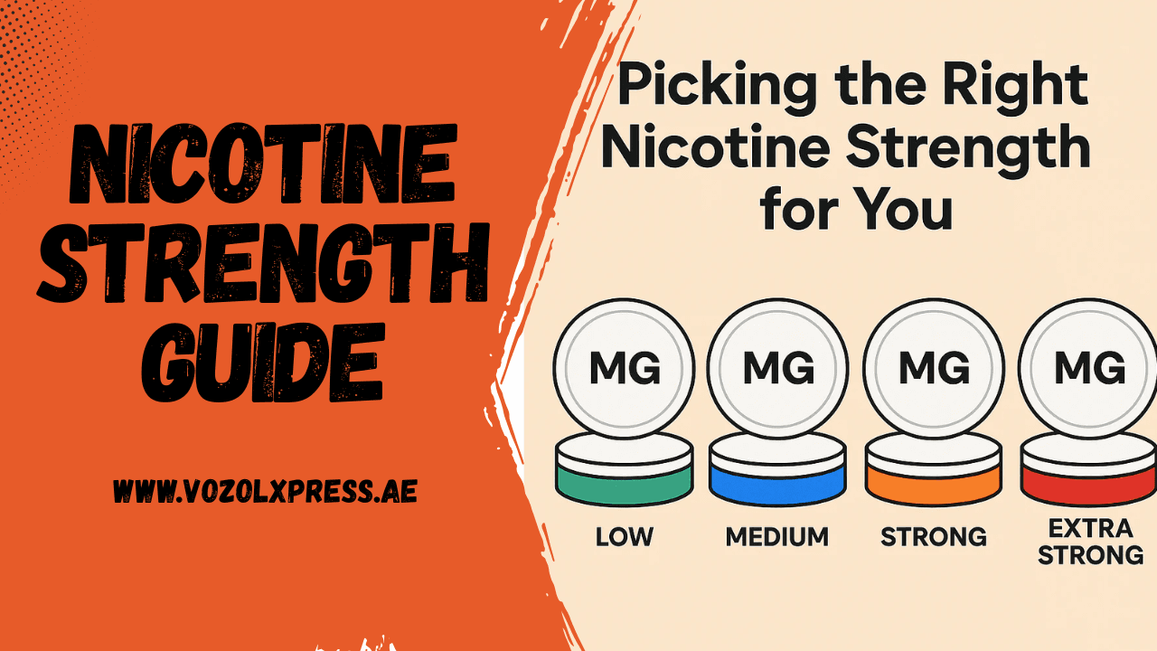 How to Choose the Right Nicotine Strength A Beginner's Guide