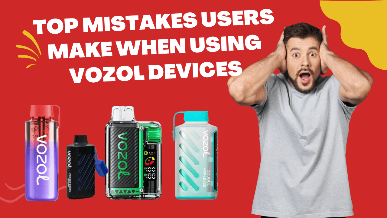 Top Mistakes Users Make When Using VOZOL Devices