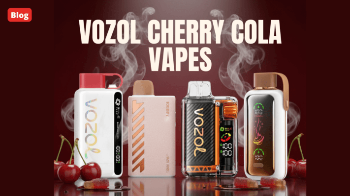 Best VOZOL Cherry Cola flavor Disposable Vapes in UAE