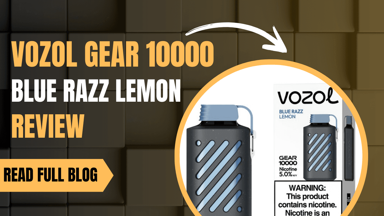 Blue Razz Lemon Perfection VOZOL Gear 10000 Disposable Vapes