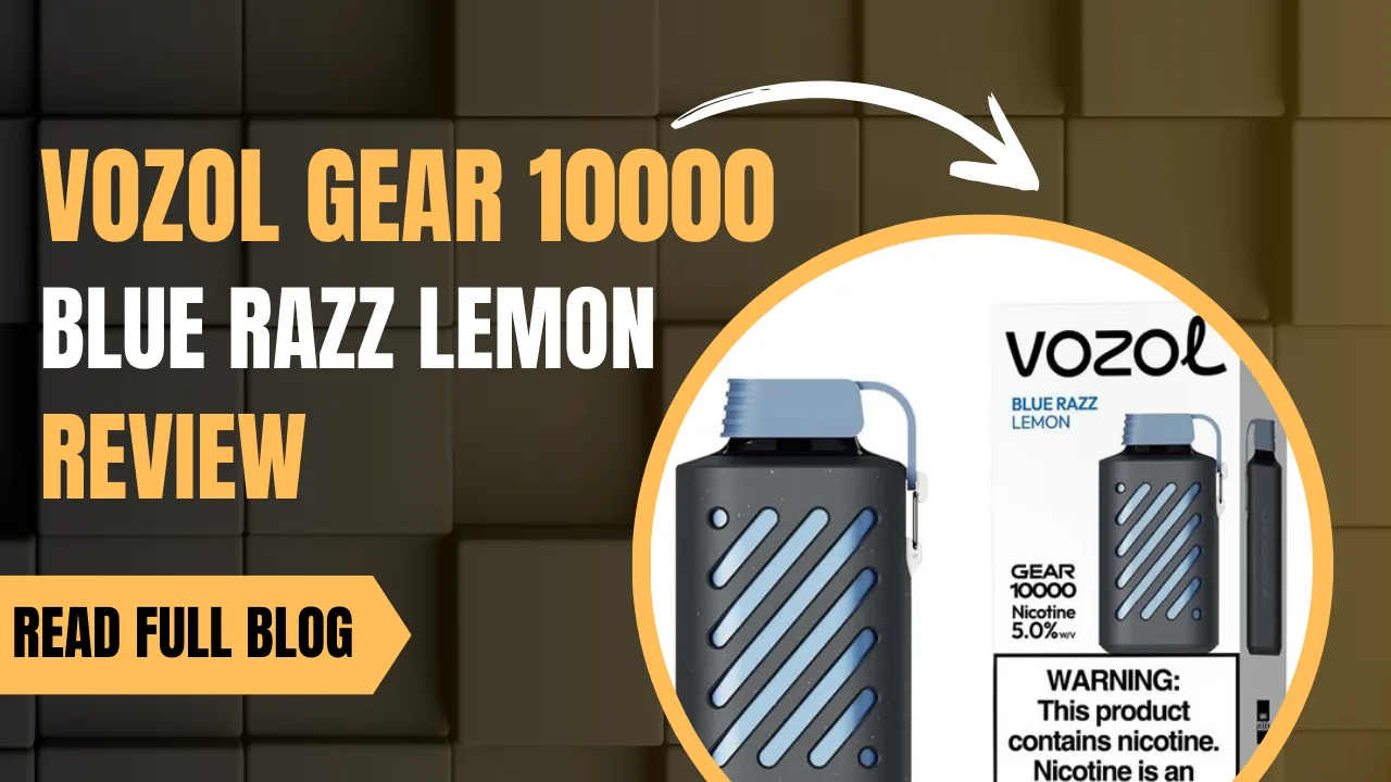elfbar elfa master akku Vozol Disposable Gear 10000 Puffs Blue Razz Lemon - فوزول جير ديسبوزاب –  HTV main image 0