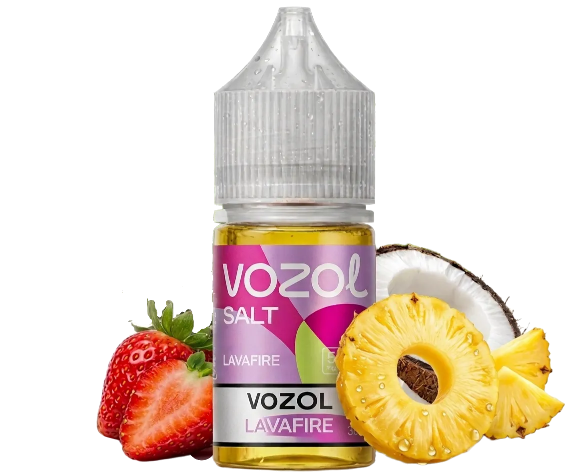 VOZOL Lava Fire strawberry pineapple coconut e-liquid in UAE
