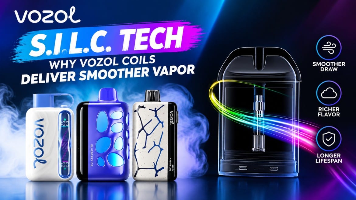 OZOL S.i.L.C coil technology diagram vape device UAE