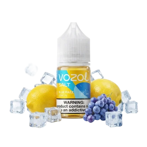 VOZOL Salt Nicotine Blue Razz Lemon 30mg & 50mg