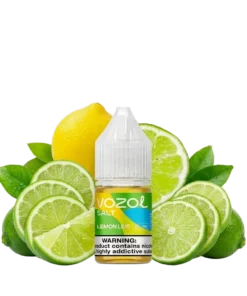 VOZOL Salt Nicotine Lemon Lime e-liquid bottle available all across the UAE