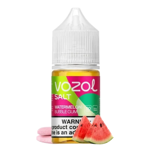 VOZOL Salt Nicotine Watermelon Bubblegum 30mg & 50mg