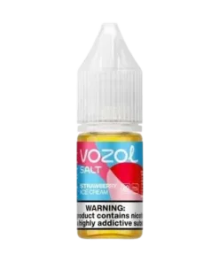Vozol Salt Nicotine Strawberry Ice Cream 30mg & 50mg