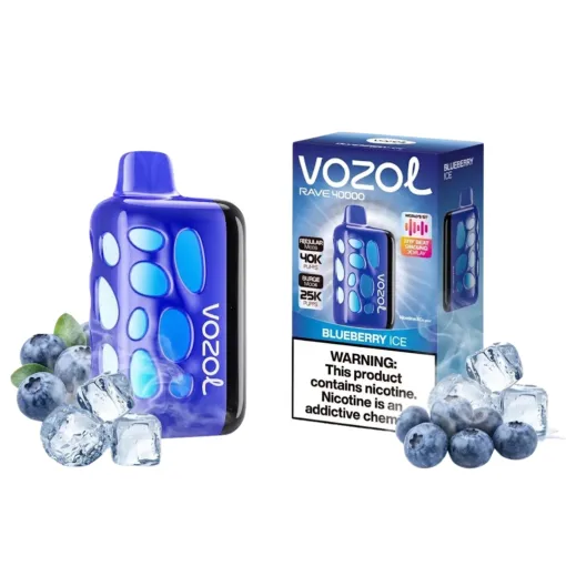 Vozol Rave 40K Blueberry Ice