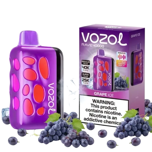 Vozol Rave 40K Grape Ice