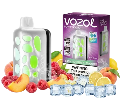 Vozol Rave 40K Peach Raspberry Lemonade