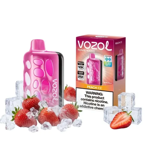 Vozol Rave 40K Strawberry Ice