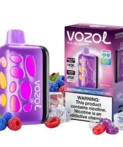 Vozol Rave 40k Watermelon Razz Rancher