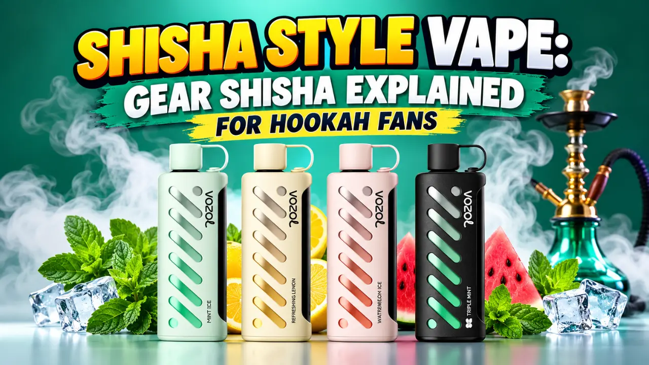 What Is a Shisha Style Vape Gear Shisha for Hookah Fans in UAE