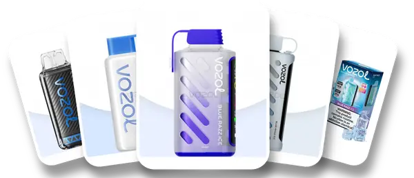 VOZOL Blue Razz Ice devices